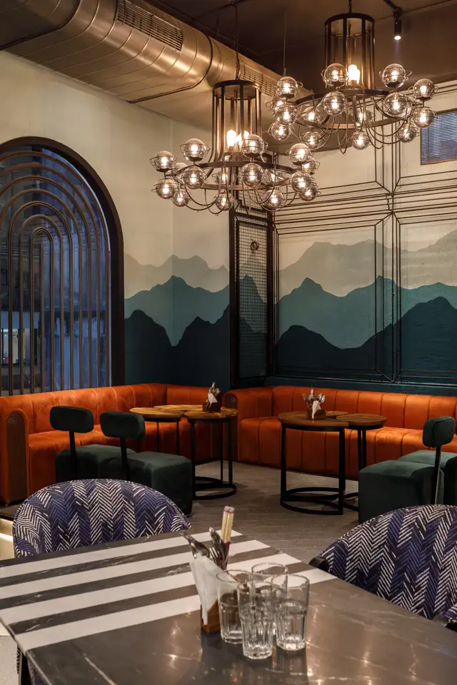 The Bombay Cartel Juhu interiors.